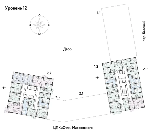 Количество комнат: 2,  37 кв.м.