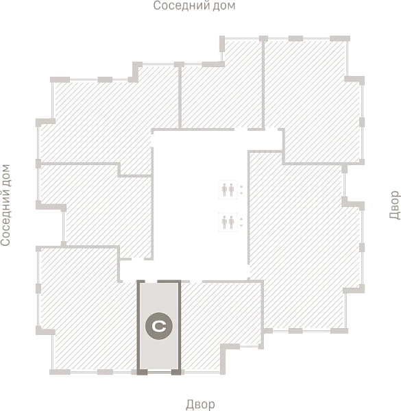 Количество комнат: Студия,  25.16 кв.м.