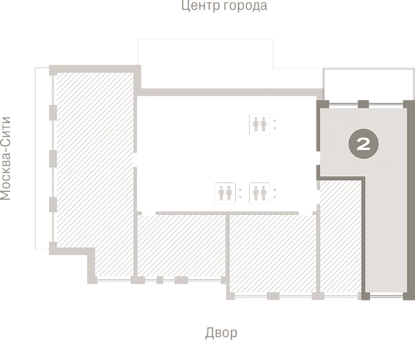 Количество комнат: 2,  76 кв.м.