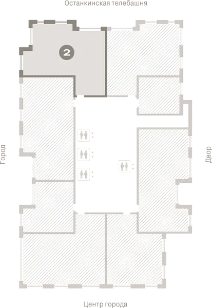 Количество комнат: 2,  74.83 кв.м.