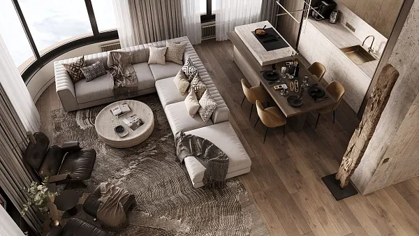 Количество комнат: 1,  59.4 кв.м.