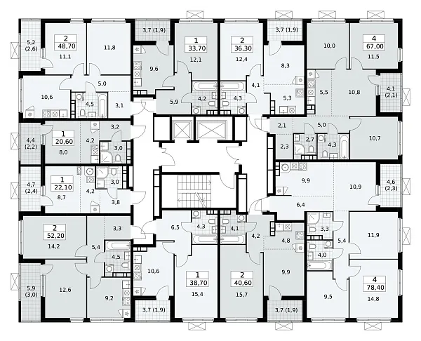 Количество комнат: 1,  20.6 кв.м.