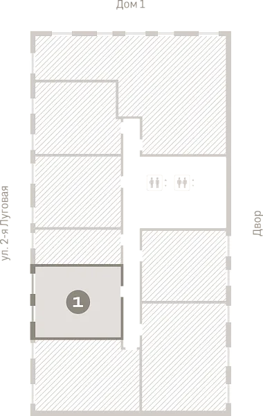 Количество комнат: 1,  50.4 кв.м.