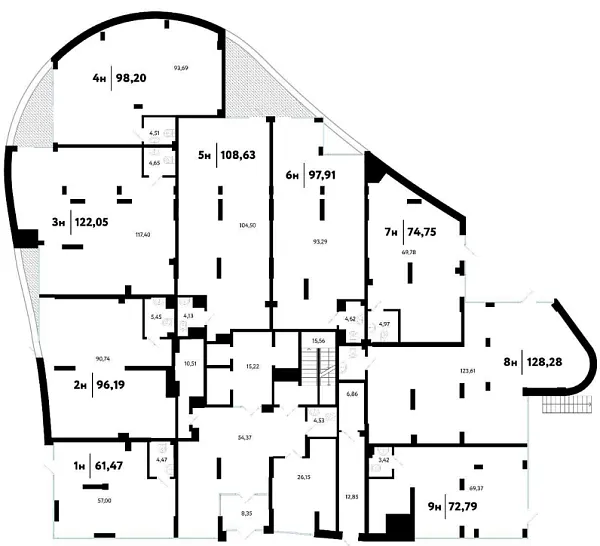 Помещения свободного назначения, 72 кв.м.