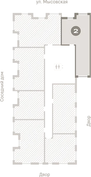 Количество комнат: 2,  64.33 кв.м.