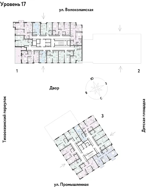 Количество комнат: 3,  55.7 кв.м.
