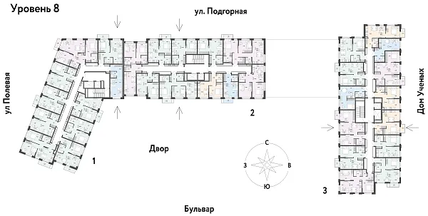 Количество комнат: 3,  49.49 кв.м.