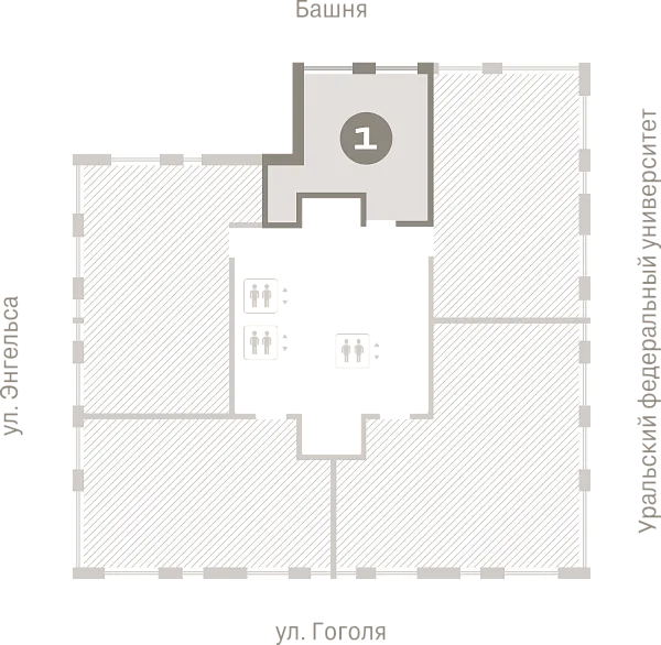 Количество комнат: 1,  55.57 кв.м.