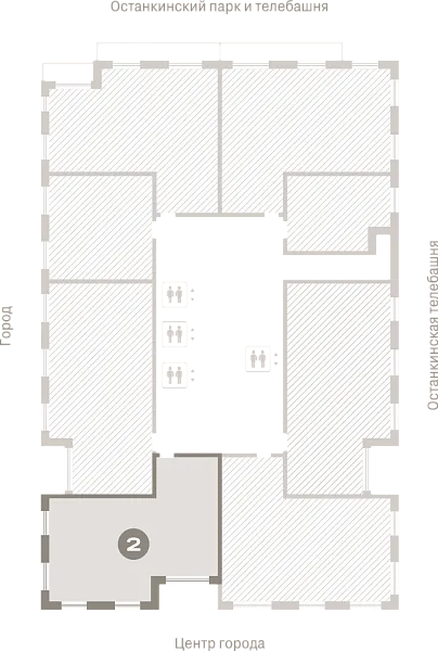 Количество комнат: 2,  80.84 кв.м.