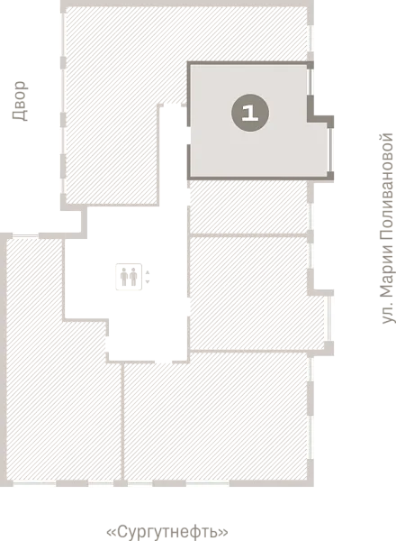 Количество комнат: 1,  49.3 кв.м.