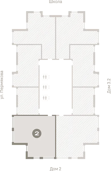 Количество комнат: 2,  91.68 кв.м.
