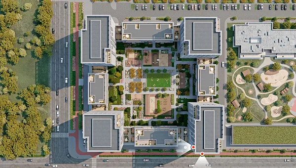 Количество комнат: 2,  59.1 кв.м.