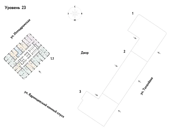 Количество комнат: 1,  47.16 кв.м.