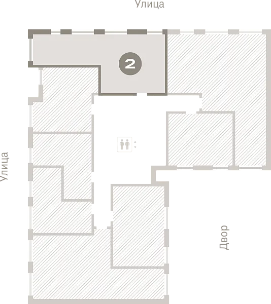 Количество комнат: 2,  61 кв.м.