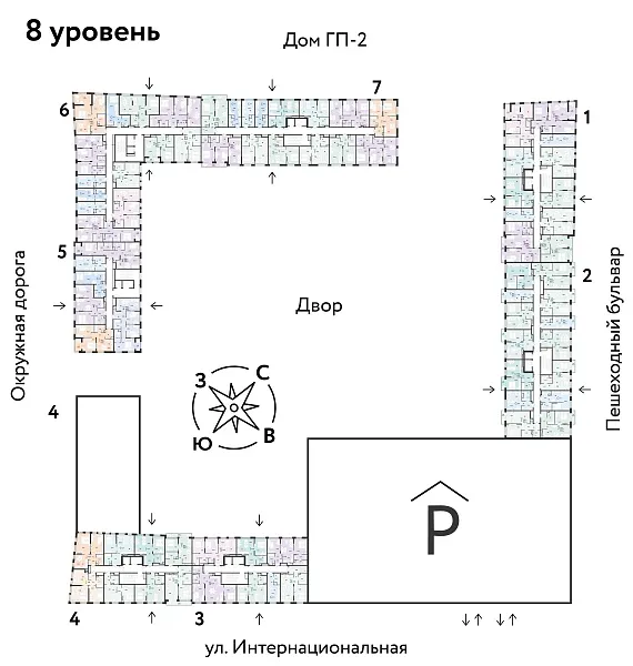 Количество комнат: 2,  46.72 кв.м.