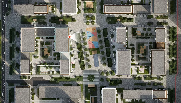 Количество комнат: Студия,  26.32 кв.м.