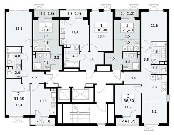 Количество комнат: 1,  20.9 кв.м.
