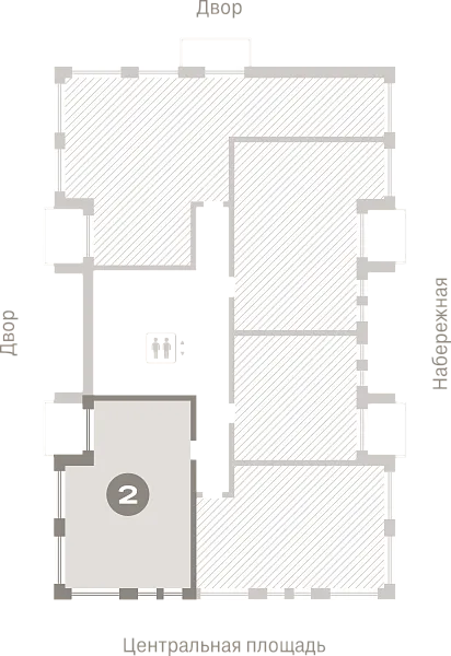 Количество комнат: 2,  64.8 кв.м.
