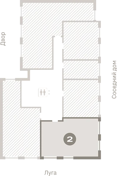 Количество комнат: 2,  63.33 кв.м.