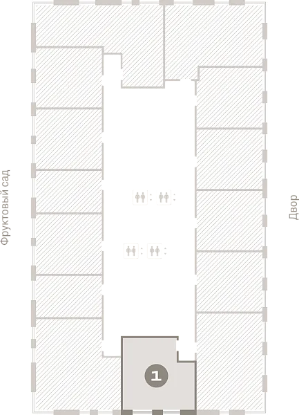 Количество комнат: 1,  41.4 кв.м.