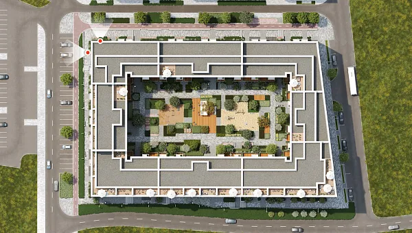 Количество комнат: 2,  61.6 кв.м.