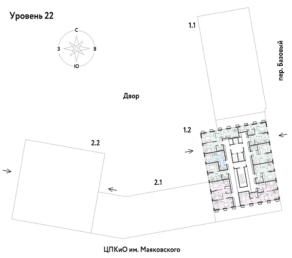Количество комнат: 2,  38.67 кв.м.