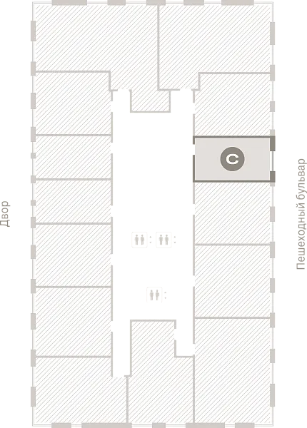 Количество комнат: Студия,  26.32 кв.м.