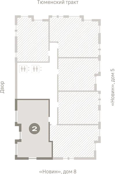 Количество комнат: 2,  73.05 кв.м.