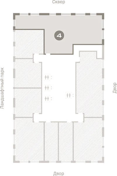 Количество комнат: 4,  129.5 кв.м.