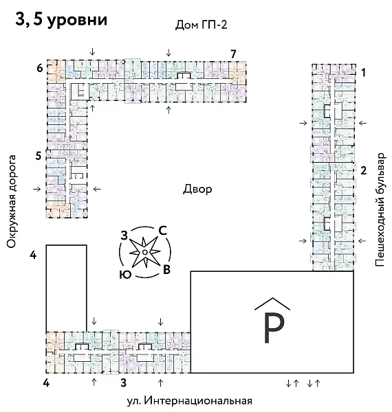 Количество комнат: 2,  39.73 кв.м.
