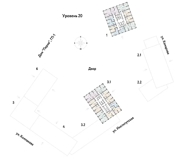 Количество комнат: 3,  77.56 кв.м.