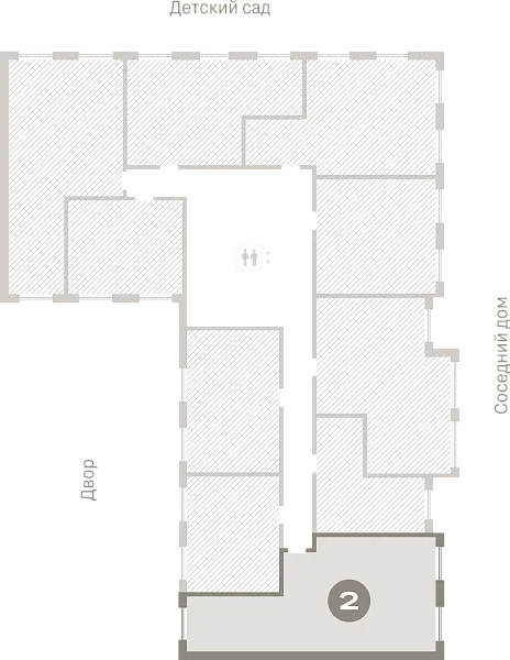 Количество комнат: 2,  71.3 кв.м.