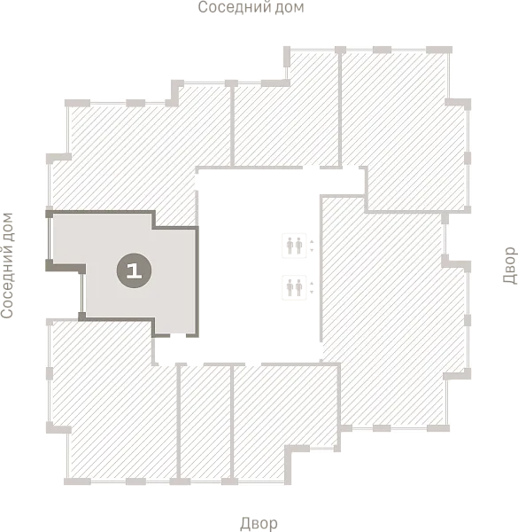 Количество комнат: 1,  54.34 кв.м.