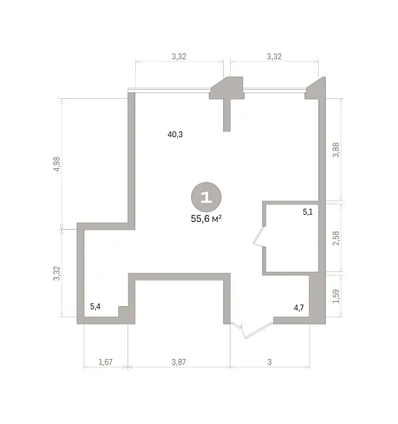 Количество комнат:,   кв.м.