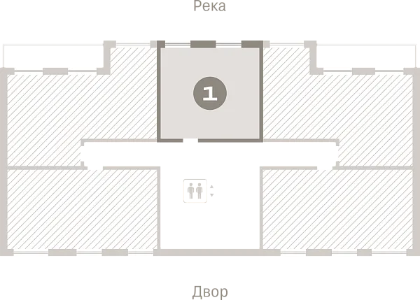 Количество комнат: Студия,  44.28 кв.м.