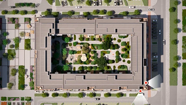 Количество комнат: 2,  64.2 кв.м.