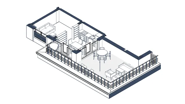 Количество комнат: 2,  122.56 кв.м.
