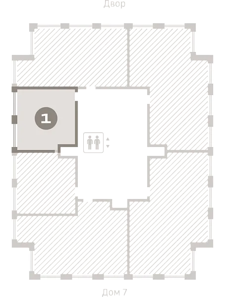 Количество комнат: 1,  46.54 кв.м.