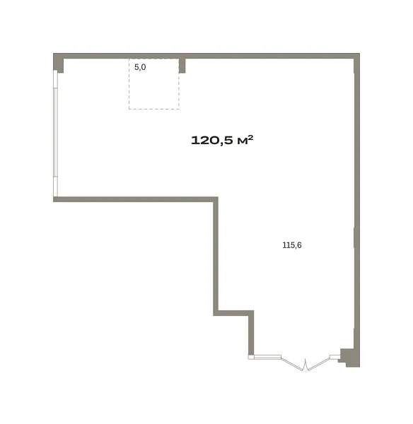 Торговые помещения, 120 кв.м., ул. Павла Фитина, 7