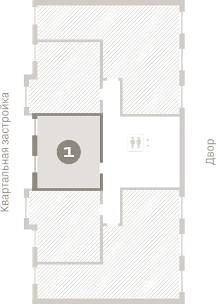 Количество комнат: 1,  43.1 кв.м.