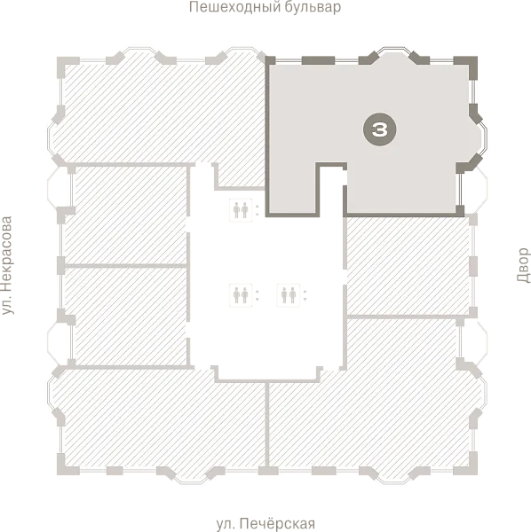 Количество комнат: 3,  121.1 кв.м.