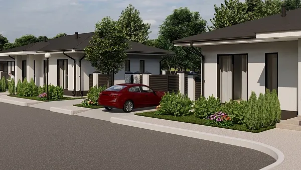 Коттедж, 100 кв.м.,  (участок 6)