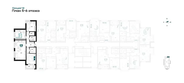 Количество комнат: 3,  89.9 кв.м.