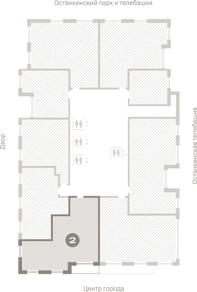 Количество комнат: 2,  69.48 кв.м.