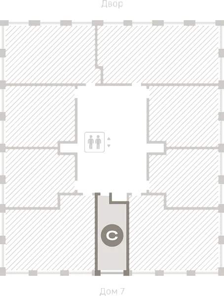 Количество комнат: Студия,  23.97 кв.м.