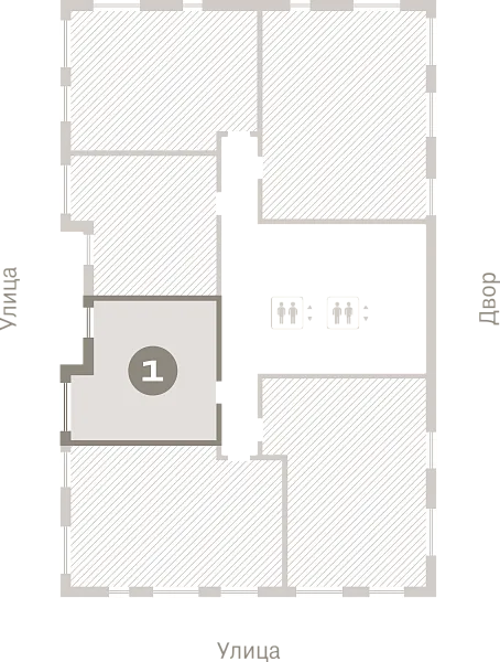 Количество комнат: 1,  42.5 кв.м.
