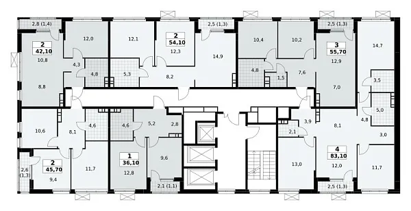Количество комнат: 1,  36.1 кв.м.