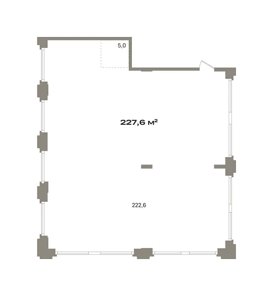 Торговые помещения, 227 кв.м., ул. Павла Фитина, 7