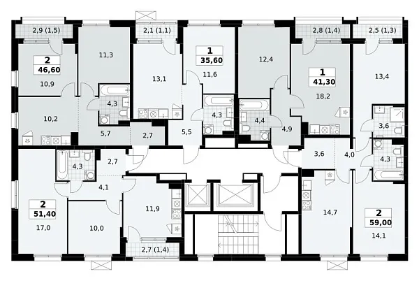 Количество комнат: 1,  35.6 кв.м.
