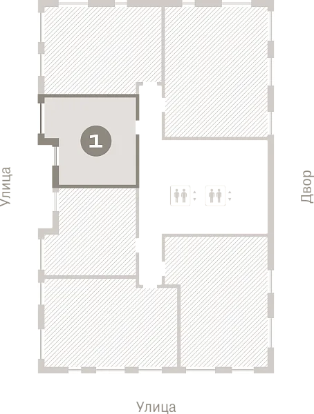 Количество комнат: 1,  42.5 кв.м.